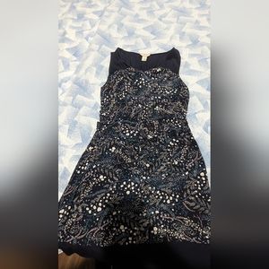 Ann Taylor Loft Mini Floral Dress Size 4 Petite